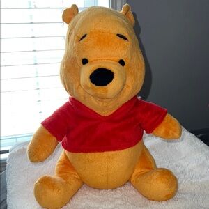 Disney Winnie the Pooh Stuffed Animal - Red and Yellow